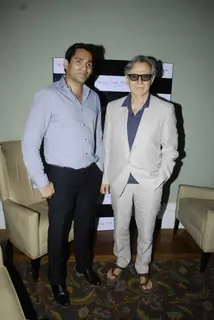 Hollywood actor Harvey Keitel ties up with Bollywod producer Sanjay Singh of 'Udaan' fame at Colaba. .