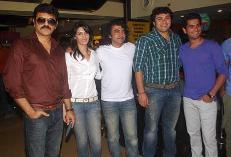 Cast and crew at press conference of movie 'Men will be Men' at PVR Juhu