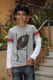 Darsheel Safary for special screening of Zokkomon