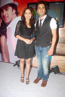 Pulkit Samrat and Yami Gautam at singer Apoorv's album launch Ek Ladki, Shabnami Jaisi