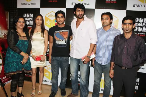 Cast and Crew at special screening of movie 'Dum Maaro Dum' at PVR Juhu