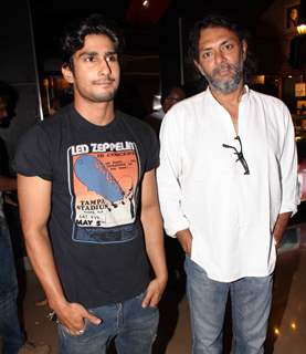 Rakeysh Omprakash Mehra and Prateik Babbar at special screening of movie 'Dum Maaro Dum' at PVR Juhu