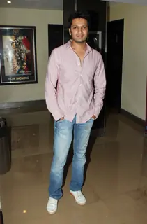 Ritesh Deshmukh at special screening of movie 'Dum Maaro Dum' at PVR Juhu