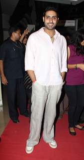 Abhishek Bachchan at special screening of movie 'Dum Maaro Dum' at PVR Juhu