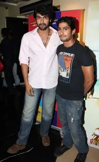 Rana Daggubati and Prateik Babbar at special screening of movie 'Dum Maaro Dum' at PVR Juhu