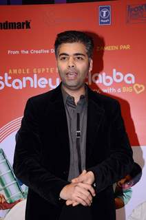 Karan Johar launches the music of the film Stanley Ka Dabba at Landmark. .