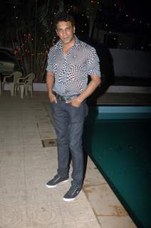 Vaquar Sheikh at Debina Bonnerjee bday bash at Madh with Retro Theme