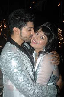 Gurmeet Choudhary with Debina bday bash at Madh with Retro Theme