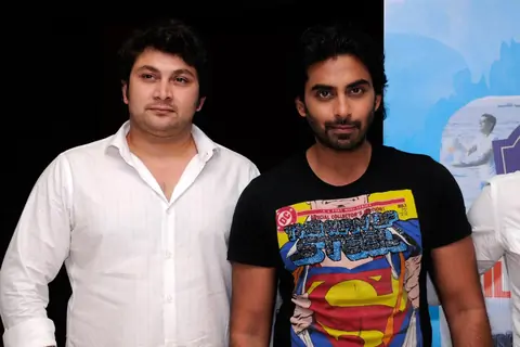 Rajesh Kumar and Rohit Khurana at press Conference of movie 'Men Will Be Men' in Delhi