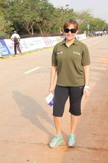 Avantika Khan at BSA Hercules India Cyclothon, Bandra