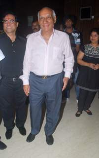 Yash Chopra at the muhurat of the film Maaee in Mumbai