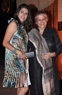 Bhavna Balsaver and Shubha Khote at Food Food channel bash hosted by Sanjeev Kapoor