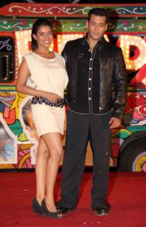 Salman Khan and Asin at 'Ready' music launch at Film City