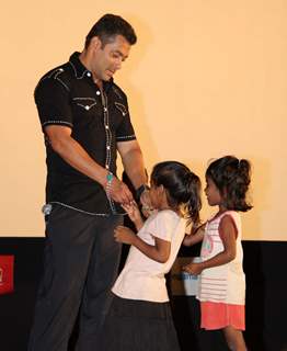 Salman Khan at 'Ready' music launch at Film City