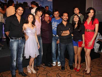 Madhur Bhandarkar with Cast and Crew at music launch of movie 'Pyaar Ka Punchnama'