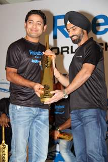 Reebok felicitates the World Cup winners Piyush Chawla