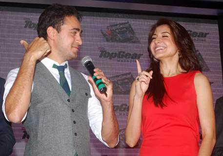 Anushka Sharma and Imran Khan launch Special Issue of Top Gear Magazine