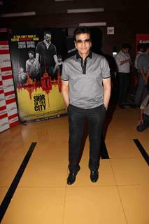 Jeetendra at premiere of movie 'Shor In The City'