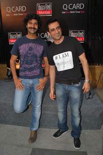 I AM film starcast Purab Kohli and Sanjay Suri at Time Out magazine Q Card launch at Bonobo. .