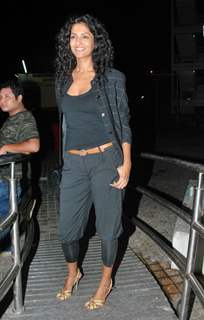 Celeb at screening of movie 'Chalo Dilli'