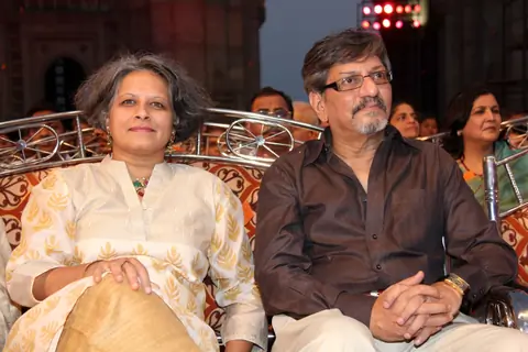Amol Palekar at 48th Marathi Chitrapatt Puraskar Sohla at Gateway of India