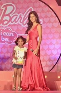 Katrina Kaif launches her Barbie doll at Andheri. .