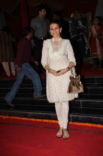 Prachi Shah at premiere of movie 'Balghandarva'