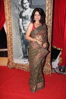 Vidya Malvade at premiere of movie 'Balghandarva'