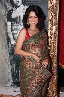 Vidya Malvade at premiere of movie 'Balghandarva'