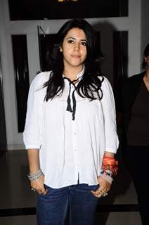 Ekta Kapoor cast of Ragini MMS at Radio one at Parel