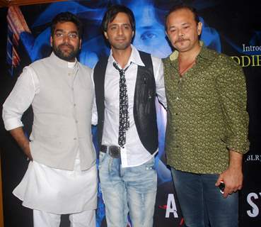 Ashutosh Rana and Raj Zutshi at A strange Love Story film music launch at Juhu