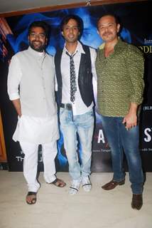 Ashutosh Rana and Raj Zutshi at A strange Love Story film music launch at Juhu