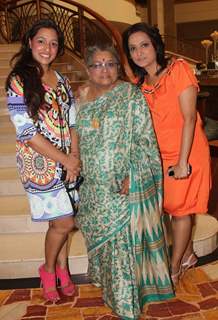 Avni Jasraj,Madura Jasraj and Durga Jasraj at JW Marriott to celebrate Mothers Day