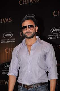 Saif Ali Khan at Chivas Cannes red carpet appearance announcement at Trident