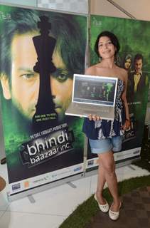 Shilpa Shukla aka Kanjari of Bhindi Baazaar Inc to launched the official website. .