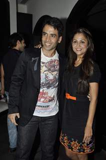 Tusshar Kapoor and Amrita Arora at success bash of Shor In The City at Fat Cat Cafe