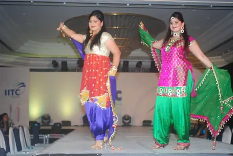 Models walk the ramp at IITC Annual Fashion Show