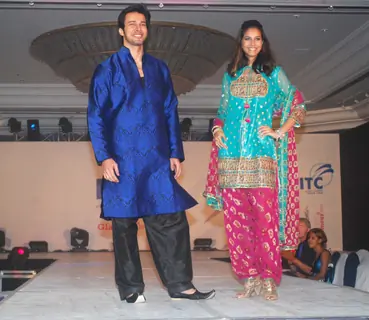 Models walk the ramp at IITC Annual Fashion Show