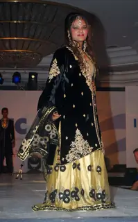 Models walk the ramp at IITC Annual Fashion Show