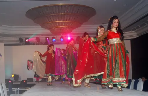 Models walk the ramp at IITC Annual Fashion Show