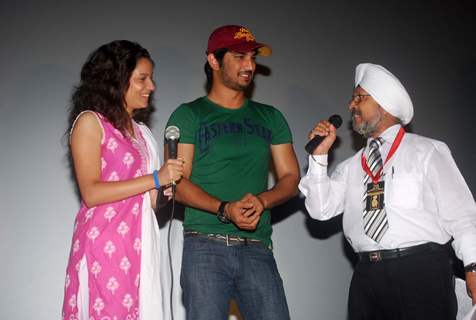 Sushant Singh Rajput and Ankita Lokhande at International Thalassemia Day