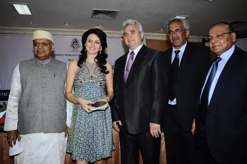 Yana Gupta at IMC-Czech design event, IMC chambers in Mumbai. .