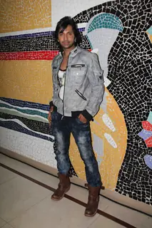 Terrence Lewis on the sets of Sasural Simar Ka