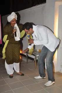 Sharad Kelkar and Vaishali Thakkar at Uttaran success bash at Juhu