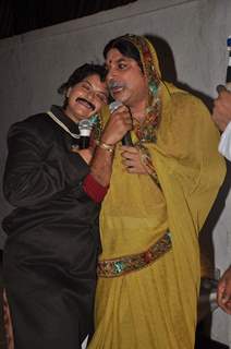 Akhil Mishra and Pragati Mehra at Uttaran success bash at Juhu