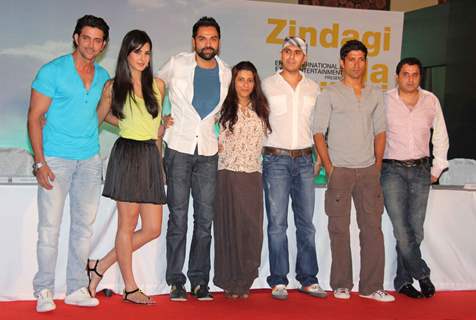 Cast and Crew at 'Zindagi Na Milegi Dobara' movie first look launch