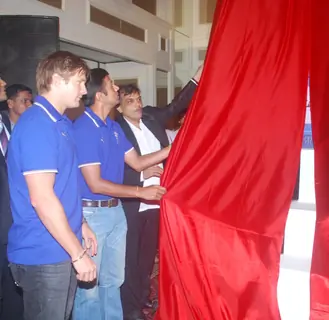 Rajasthan Royals team launches new range of Lcd Mitashi