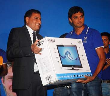 Rajasthan Royals team launches new range of Lcd Mitashi