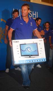 Rajasthan Royals team launches new range of Lcd Mitashi