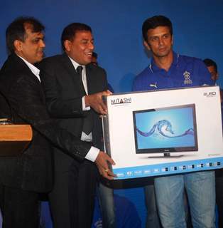 Rajasthan Royals team launches new range of Lcd Mitashi